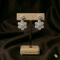 Crystal Bloom Drop Earrings