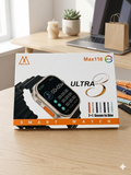 Maixinn Max116 Ultra 3 Smart Watch – 49mm Space Aluminum Case with 7-in-1 Interchangeable Strap Combo (AMOLED Display)
