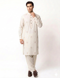 Men’s Premium Embroidered Kurta Shalwar Suit