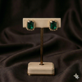 Emerald Luxe Stud Earrings
