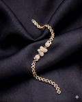 The Mariposa Heart Chain Bracelet