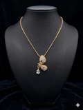 Elegant Golden Butterfly Pendant Necklace
